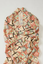 画像をギャラリービューアに読み込む, 大花地紋に天井居模様【四つ釦】