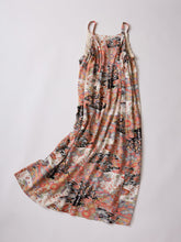 画像をギャラリービューアに読み込む, 古典柄模様【サイドギャザーワンピース】