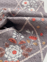 画像をギャラリービューアに読み込む, 籠目地紋に辻ヶ花模様【長丈シュッケニ・丈91㎝】