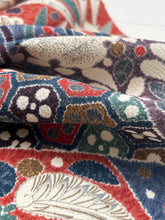 画像をギャラリービューアに読み込む, 辻ヶ花切ばめ鴛鴦模様【長丈シュッケニ】【日本橋三越品】