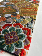 画像をギャラリービューアに読み込む, 唐織正倉院鳳凰・源氏車模様【あずま型 中】上物