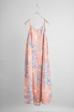 画像をギャラリービューアに読み込む, デジタル友禅葉模様【サイドギャザーワンピース】