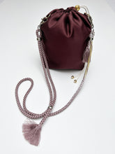 画像をギャラリービューアに読み込む, 薄暗紅色【ケニ巾着】