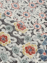 画像をギャラリービューアに読み込む, 水彩風花尽くし模様【ティアード】