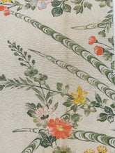 画像をギャラリービューアに読み込む, 筆書き草花模様・アンティーク