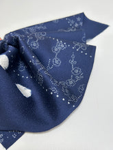 画像をギャラリービューアに読み込む, 点絞りに点花絵模様【サイドギャザーワンピース】