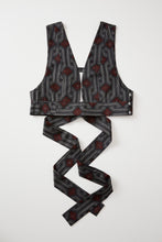 画像をギャラリービューアに読み込む, 縦幾何学菱模様大島