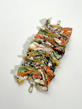 画像をギャラリービューアに読み込む, ③牡丹椿楓花尽くし模様斑点地紋【ハンドル単品】