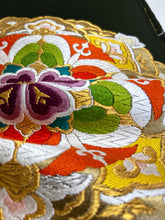 画像をギャラリービューアに読み込む, 唐織・正倉院花模様【あずま型 中】