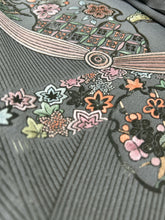画像をギャラリービューアに読み込む, 【予約品】スワトウ刺繍日本刺繍雪輪模様松絵