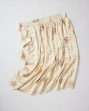 画像をギャラリービューアに読み込む, 流水地紋に丸中人物画模様【ギャザータイプ】(新商品)