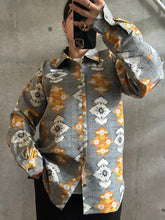 画像をギャラリービューアに読み込む, 変わり菱絵模様【L】⚠️袖汚れあり