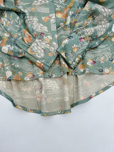 画像をギャラリービューアに読み込む, 注意:難あり のり散らし地紋に草花模様