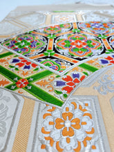 画像をギャラリービューアに読み込む, 唐織・地紙絵に天上井模様織【ケニショ・小】