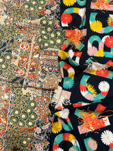 画像をギャラリービューアに読み込む, 鬼しぼ縮緬花模様・小【KBCコラボバッグ】