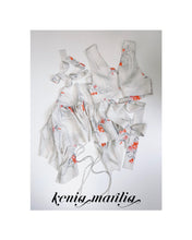 画像をギャラリービューアに読み込む, 水彩花模様