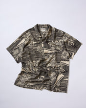 画像をギャラリービューアに読み込む, 軒先花家屋模様【L】ビンテージ