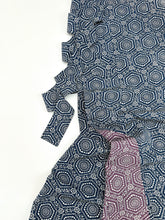 画像をギャラリービューアに読み込む, 型染菊亀甲模様(両面)【長丈シュッケニ】