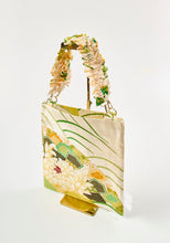 画像をギャラリービューアに読み込む, 菊に青海波・吉祥模様【ギャザートート】①