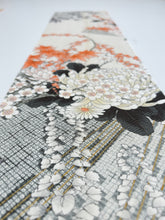 画像をギャラリービューアに読み込む, 細紗綾型に菊梅楓【サイドギャザーワンピース】