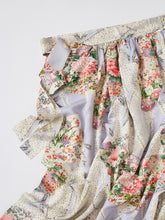 画像をギャラリービューアに読み込む, 色紙重ね花模様幾何波地紋【ギャザータイプ】