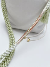 画像をギャラリービューアに読み込む, 灰黄緑色【ケニ巾着】