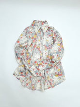 画像をギャラリービューアに読み込む, 鮫小紋地紋花模様