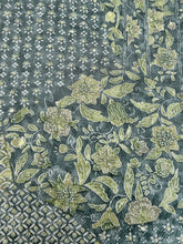 画像をギャラリービューアに読み込む, 鬼しぼ縮緬ちりめん・更紗模様【サイドギャザーワンピース】