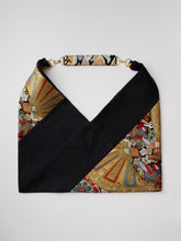 画像をギャラリービューアに読み込む, 唐織正倉院鳳凰・源氏車模様【あずま型 大】上物