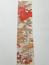 画像をギャラリービューアに読み込む, 家屋菊菖蒲楓流水風景模様【M】