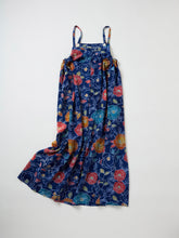 画像をギャラリービューアに読み込む, 手染め牡丹模様縮緬【サイドギャザーワンピース】