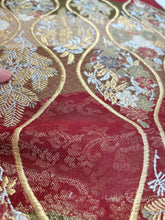 画像をギャラリービューアに読み込む, 立涌花模様萬葉染【ケニショ・小】