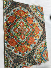 画像をギャラリービューアに読み込む, 花・華唐草模様更紗横錦【あずま型 大】特上