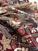 画像をギャラリービューアに読み込む, 御所車雲ヱに草花模様【長丈シュッケニ】