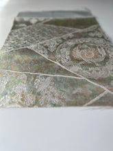 画像をギャラリービューアに読み込む, 【あずま型 中】花鳥模様・西陣引箔・金銀糸