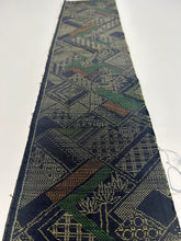 画像をギャラリービューアに読み込む, 色紙札織り模様大島紬【L】