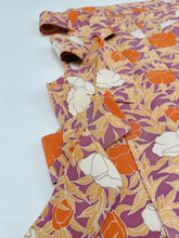 画像をギャラリービューアに読み込む, 変わり草花模様【長丈シュッケニ・丈91㎝】