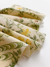 画像をギャラリービューアに読み込む, 筆書き草花模様・アンティーク