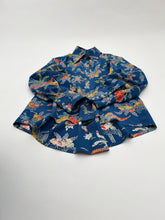 画像をギャラリービューアに読み込む, 鳳凰に草花型染模様