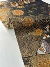 画像をギャラリービューアに読み込む, 唐織引箔袋帯花鳥模様【あずま型 大】