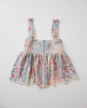 画像をギャラリービューアに読み込む, 花車に鳥草花暈し模様・縮緬