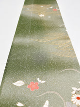 画像をギャラリービューアに読み込む, 菱地紋に変わり絵花模様【サイドギャザーワンピース】