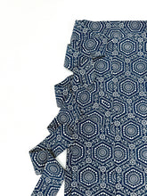 画像をギャラリービューアに読み込む, 型染菊亀甲模様(両面)【長丈シュッケニ】