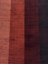 画像をギャラリービューアに読み込む, 縞織り出し手織り節着物【L】アンティーク