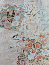 画像をギャラリービューアに読み込む, 排笛に鼓・色紙に草花模様尽くし【あずま型 中】上物