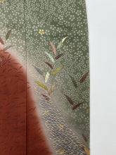 画像をギャラリービューアに読み込む, 紗綾形地紋に笹刺繍絵模様【フォーマルシュッケニ】