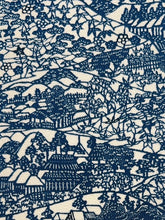 画像をギャラリービューアに読み込む, 風景絵の型染・縮緬