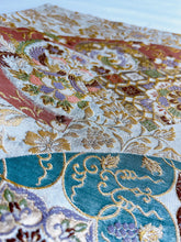 画像をギャラリービューアに読み込む, 地紙に花鳥七宝唐華模様【あずま型 大】上物