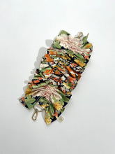 画像をギャラリービューアに読み込む, ③牡丹椿楓花尽くし模様斑点地紋【ハンドル単品】