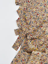 画像をギャラリービューアに読み込む, 変わり亀甲に更紗模様暈し絵【長丈シュッケニ・丈91㎝】